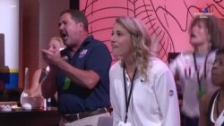 ԱՄՆ օլիմպիական մարզիկների հարազատները միասին դիտում են Օլիմպիական խաղերը՝ Օրլանդոյում