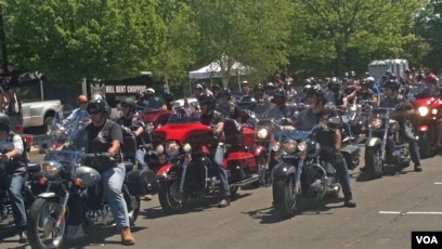 Bikers Rally to Remember the Fallen