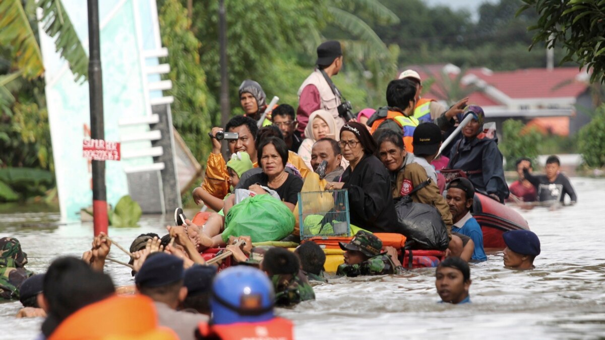 Korban Tewas Akibat Banjir Dan Longsor Di Indonesia Menjadi 59 Orang