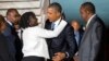 Obama Keniya o'g'loni sifatida kutib olindi, qarindoshlari bilan ko'rishdi