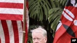 US Ambassador to Kenya, Michael Ranneberger, at a news conference, in Nairobi, Kenya (File Photo)