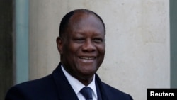 Le président ivoirien Alassane Ouattara, 22 novembre 2016.