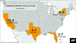 U.S. Foreign-born Population by State