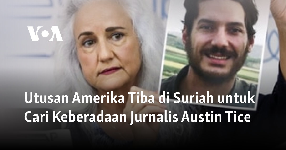 Utusan Amerika Tiba di Suriah untuk Cari Keberadaan Jurnalis Austin Tice