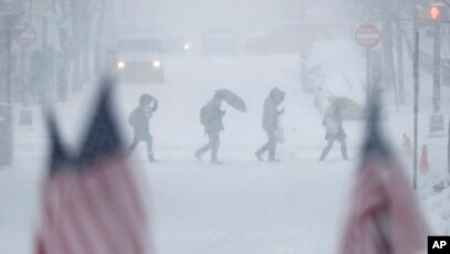 Tempete De Neige Sur L Est Des Etats Unis