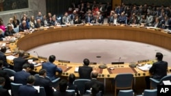 지난달 28일 미국 뉴욕의 유엔 본부에서 북한 핵 위협에 관한 안보리 고위급 회의가 열렸다. 
