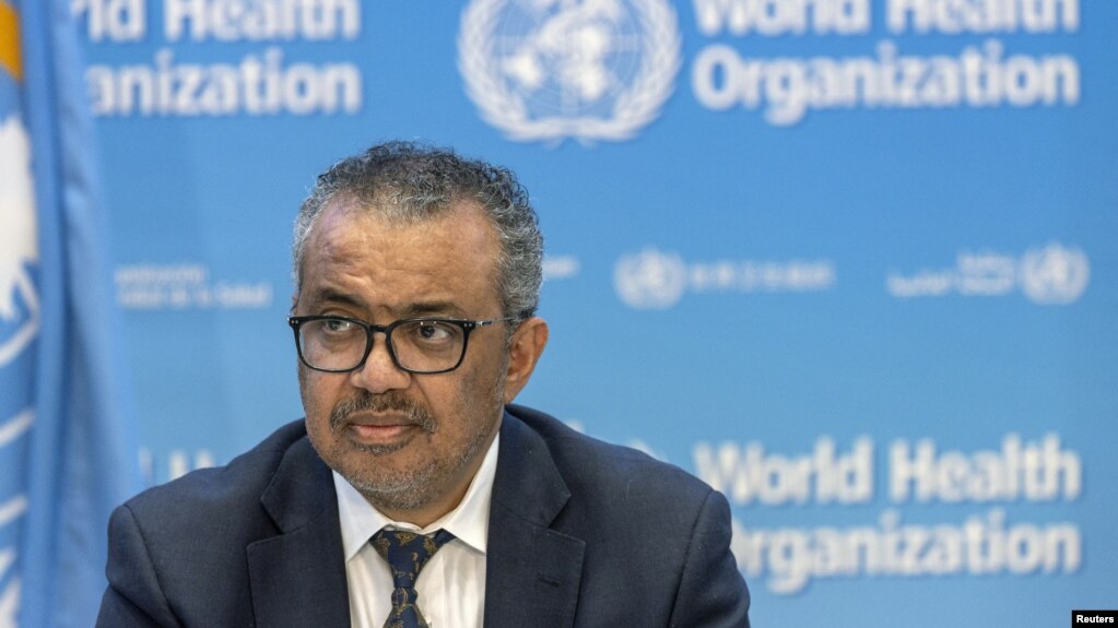 世卫总干事谭德赛（Director-General of the WHO Dr. Tedros Adhanom Ghebreyesus）要求北京提供疫情真实数据。(photo:VOA)