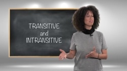 Everyday Grammar: Transitive Verbs