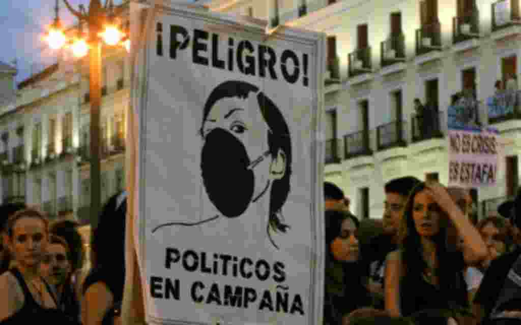 Madrid pide una democracia real
