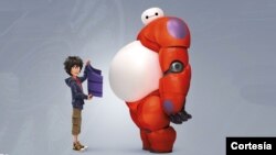 "Big Hero 6" fue la ganadora de la taquilla del fin de semana.