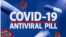 Hình ảnh biểu tượng thuốc viên chống virus COVID-19.