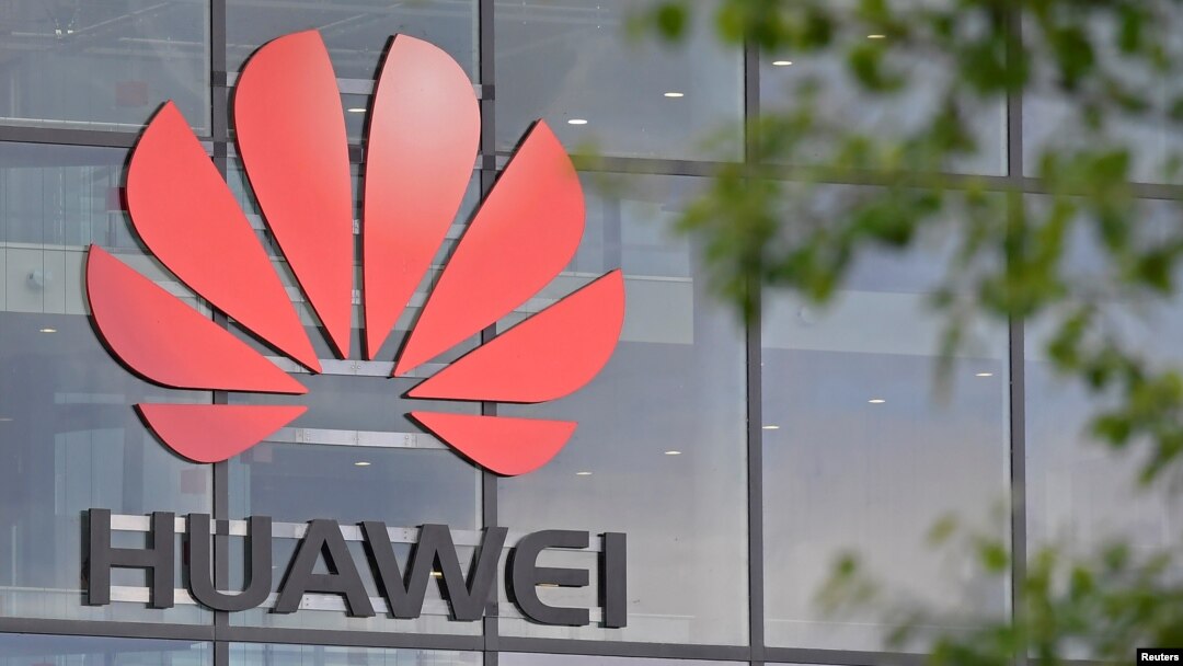 Salah satu kantor cabang Huawei di Reading, Inggris, 2 Mei 2019. (Foto: sok).
