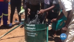 Jovens do Chimoio na batalha contra o lixo