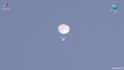 Uzaydan Başarıyla Döndüler