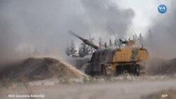 Türk Topçuları İdlib’de Suriye Hükümet Kuvvetlerine Ait Mevzileri Bombalıyor