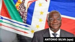 Le leader de l'opposition mozambicaine, Afonso Dhlakama, 18 octobre 2014.