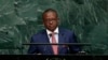 Umaro Sissoco Embalo, alors Premier ministre de la Guinée-Bissau, s'adresse à l'Assemblée générale des Nations Unies au siège des Nations Unies, le jeudi 21 septembre 2017.