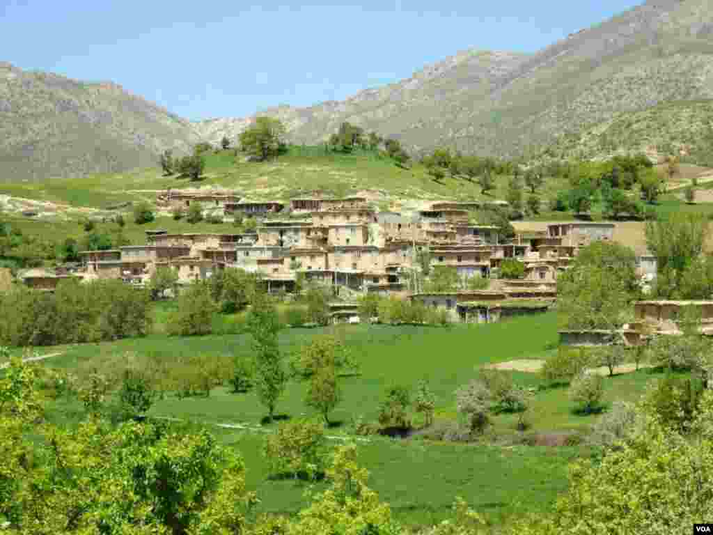 روستای اشخل از توابع شهرستان سردشت عکس: محمد (ارسالی شما)