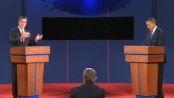 奧巴馬和羅姆尼首場辯論對決