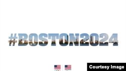 Le logo Boston 2024