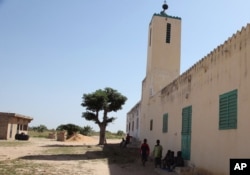 FILE - A view of the mosque that was used by Imam Alioune Badara Ndao in Kaolack, Senegal, on Nov. 20, 2015.
