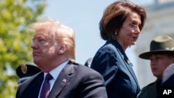 Predsednik Donald Tramp i predsedavajuća Predstavničkog doma Nensi Pelosi