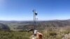 Photo shows a communications tower located on an unidentified Southern California Indian Reservation. Courtesy, Tribal Digital Village, Pala, California.