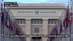 UN Says Civilian Casualties Increased After Afghan Peace Talks