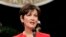 FILE - In this Jan. 16, 2015, photo, Iowa's then-lieutenant governor, Kim Reynolds, delivers remarks after taking the oath of office during inauguration ceremonies in Des Moines.