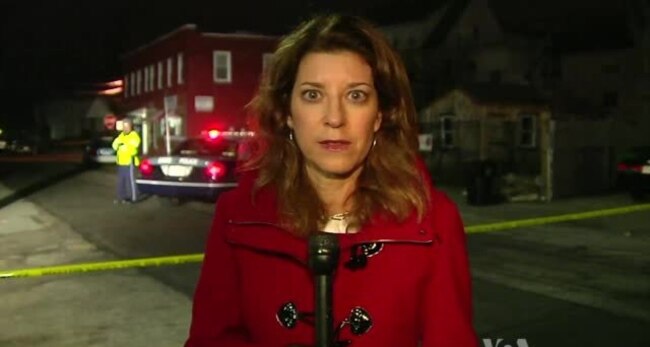 VOA's Carolyn Presutti reports from the scene of the Boston Manhunt for 'Suspect 2'