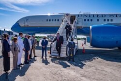 El secretario de Estado de EE.UU. llega a República Dominicana para la toma de posesión del presidente Luis Abidaner.