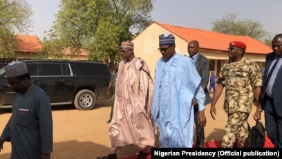 Ziyarar Muhammadu Buhari A Maiduguri