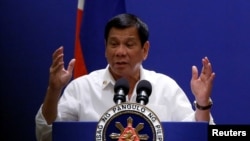 Presiden Filipina Rodrigo Duterte (Foto: dok).