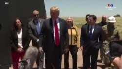 Արիզոնա կատարած այցի ժամանակ ԱՄՆ-ի նախագահը տեսել է ԱՄՆ-Մեքսիկա սահմանային նորակառույց բաժանարարը պատը և ասել, որ այն "իսկապես կայուն է":