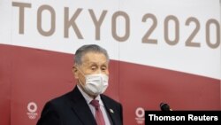 یوشیرو موری ۸۳ ساله، رئیس کمیته برگزاری مسابقات المپیک توکیو 