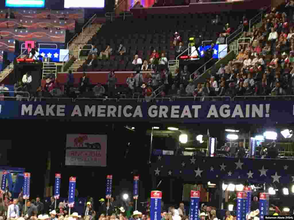 Mkutano mkuu wa chama cha Republican, Cleveland Ohio.