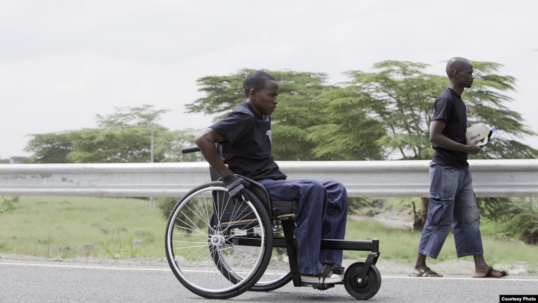 Zack Kimotho is traveling 4,000 kilometers