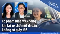 Có phạm luật Mỹ không khi lái xe chở một di dân không có giấy tờ?