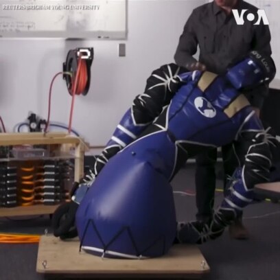 Robot ‘bơm hơi’ gọn, nhẹ và an toàn