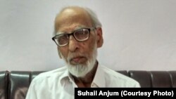 87 سالہ رضوان اللہ نے برِصغیر کی تقسیم کے وقت کے خوں چکاں واقعات بچشم خود دیکھے ہیں