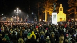 Protesti u Crnoj Gori zbog masakra na Cetinju