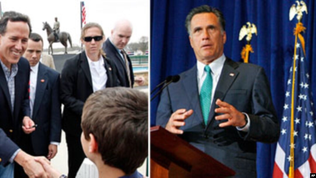 Chapdan, Rik va Santorum va Mitt Romni