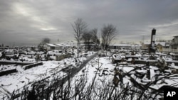 Winter Storm Battering Devastated US Northeast