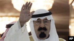 Saudi King Abdullah Bin Abdul Aziz (file photo)