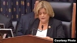 Republican Representative Ileana Ros-Lehtinen at the "Breaking the Iran, North Korea and Syria Nexus" hearing on Capitol Hill, Apr 11, 2013.(US House of Representatives).