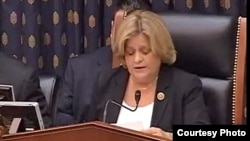 Republican Representative Ileana Ros-Lehtinen atends a hearing on Capitol Hill, Apr 11, 2013.(US House of Representatives).