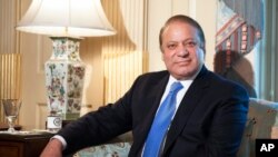 巴基斯坦总理谢里夫（资料照片）