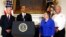 U.S. President Barack Obama speaks about severe weather impacting Oklahoma, State Dining Room of the White House, Washington, May 21, 2013.