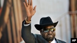 Shugaban Sudan ta Kudu President Salva Kiir 
