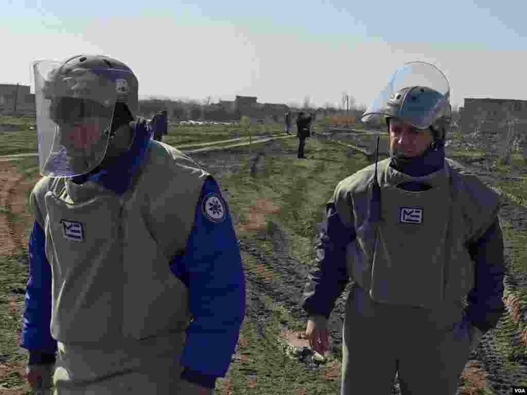 Mina təmizləyənlər